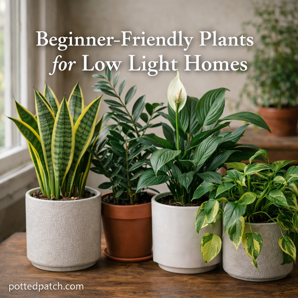 Beginner-Friendly Plants for Low Light Homes