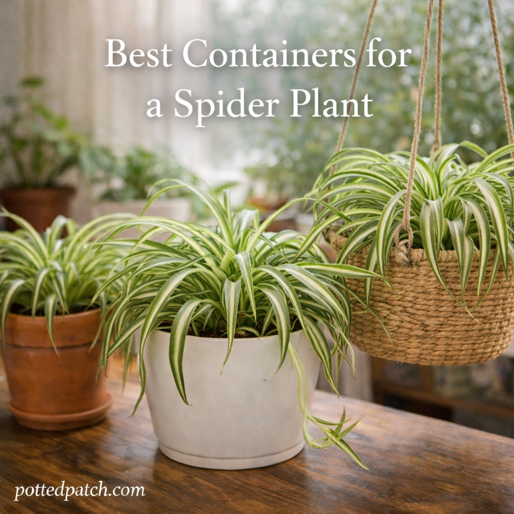 Best Containers for a Spider Plant
