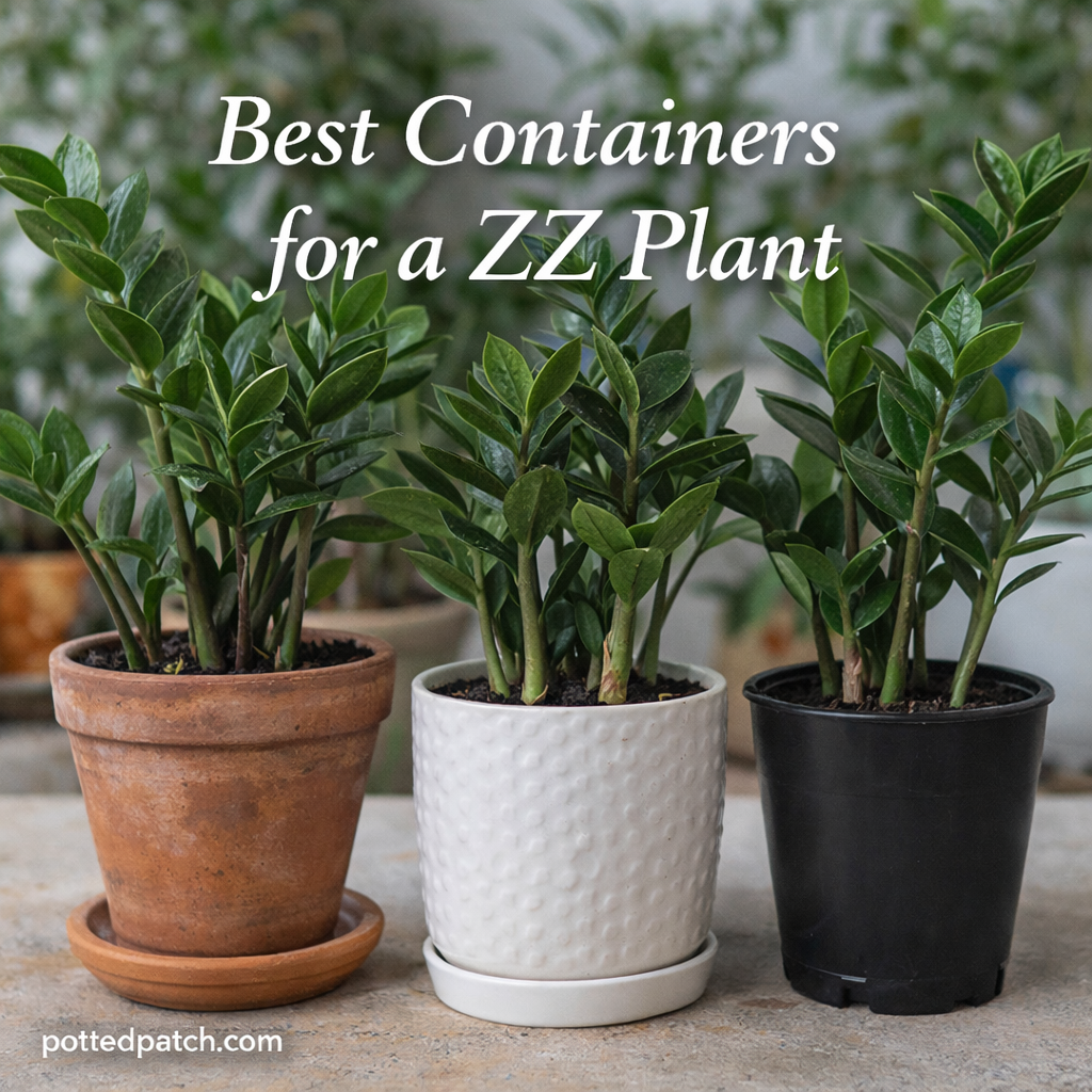 Best Containers for a ZZ Plant