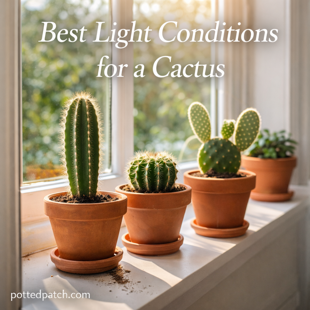 Best Light Conditions for a Cactus