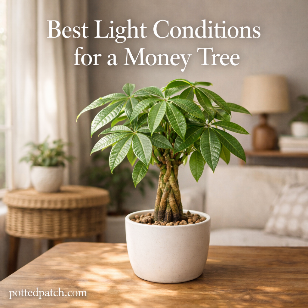 Best Light Conditions for a Money Tree