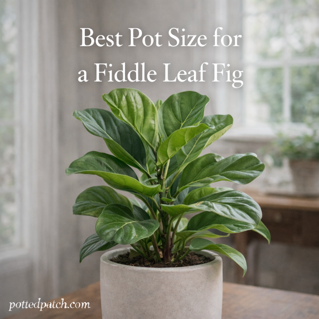 Best Pot Size for a Fiddle Leaf Fig