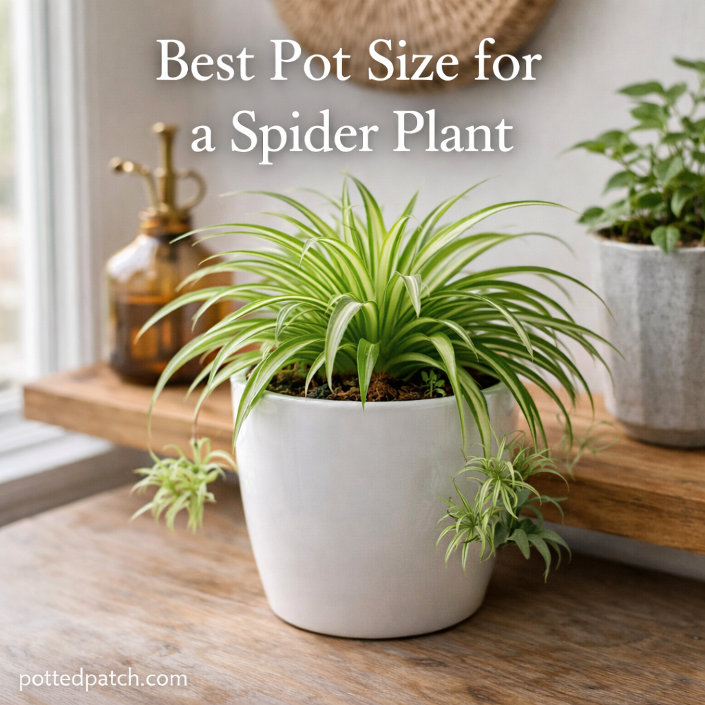 Best Pot Size for a Spider Plant