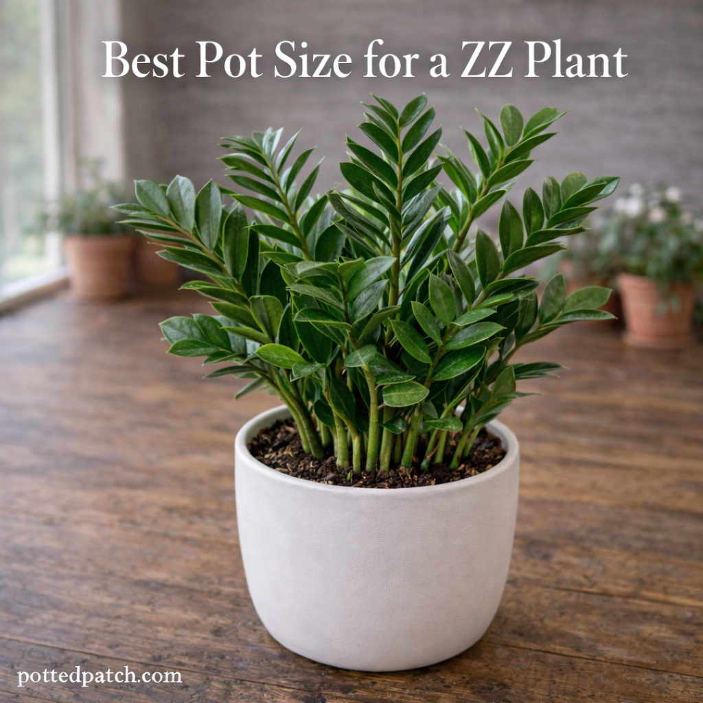 Best Pot Size for a ZZ Plant