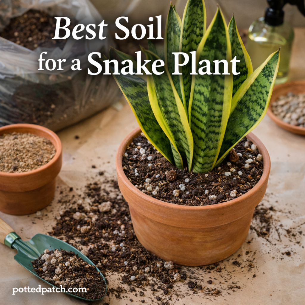 Best Soil for a Snake Plant