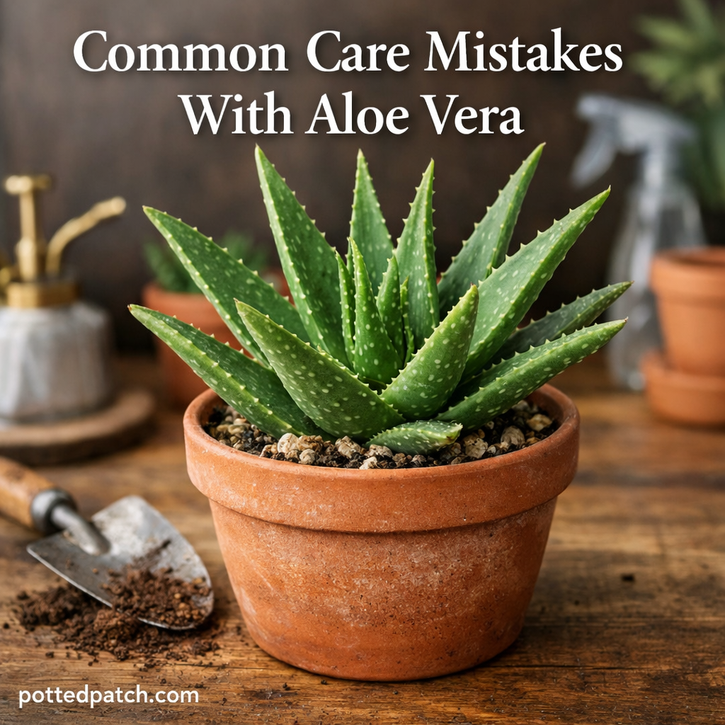 Common Care Mistakes With Aloe Vera