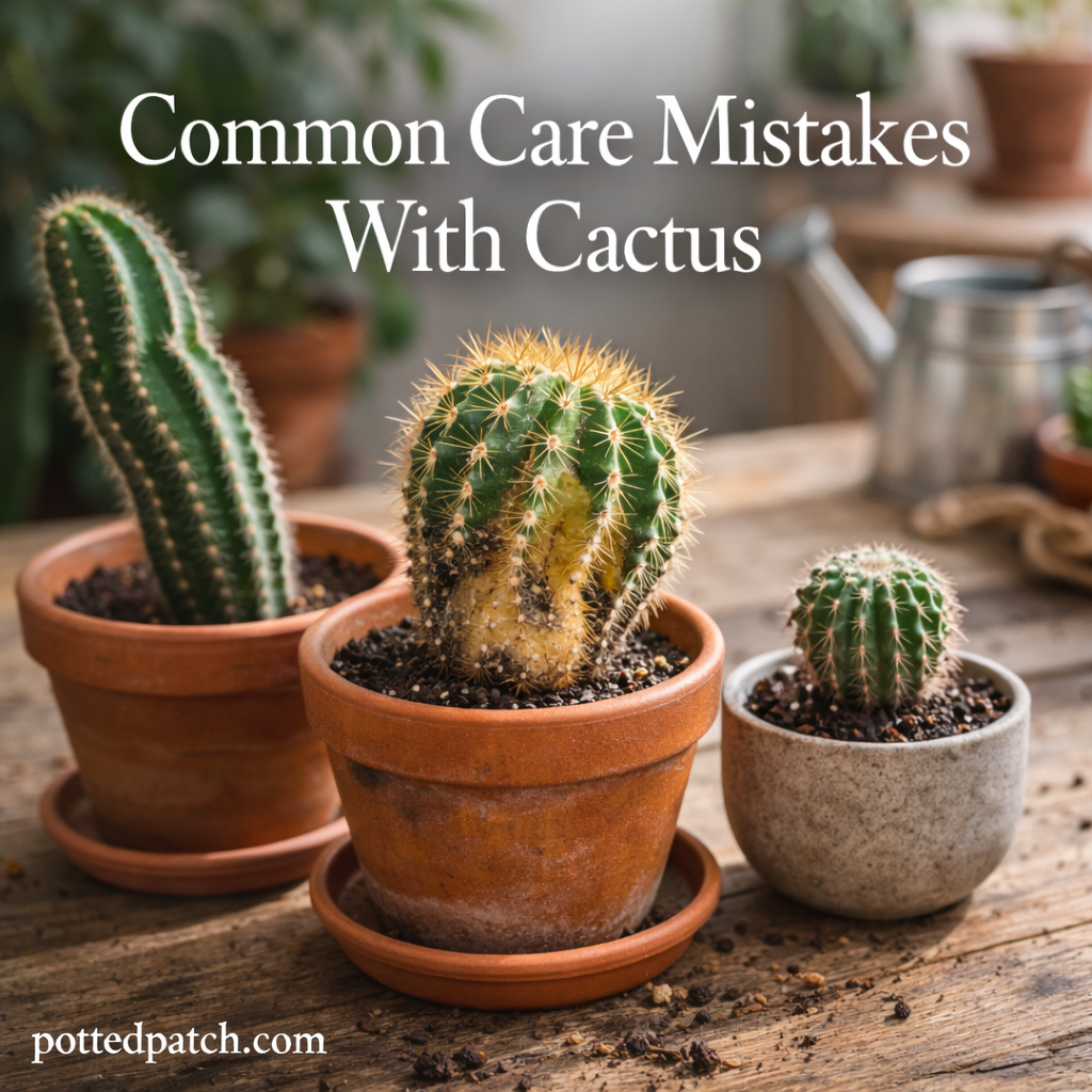 Common Care Mistakes With Cactus