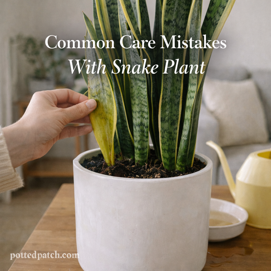 Common Care Mistakes With Snake Plants