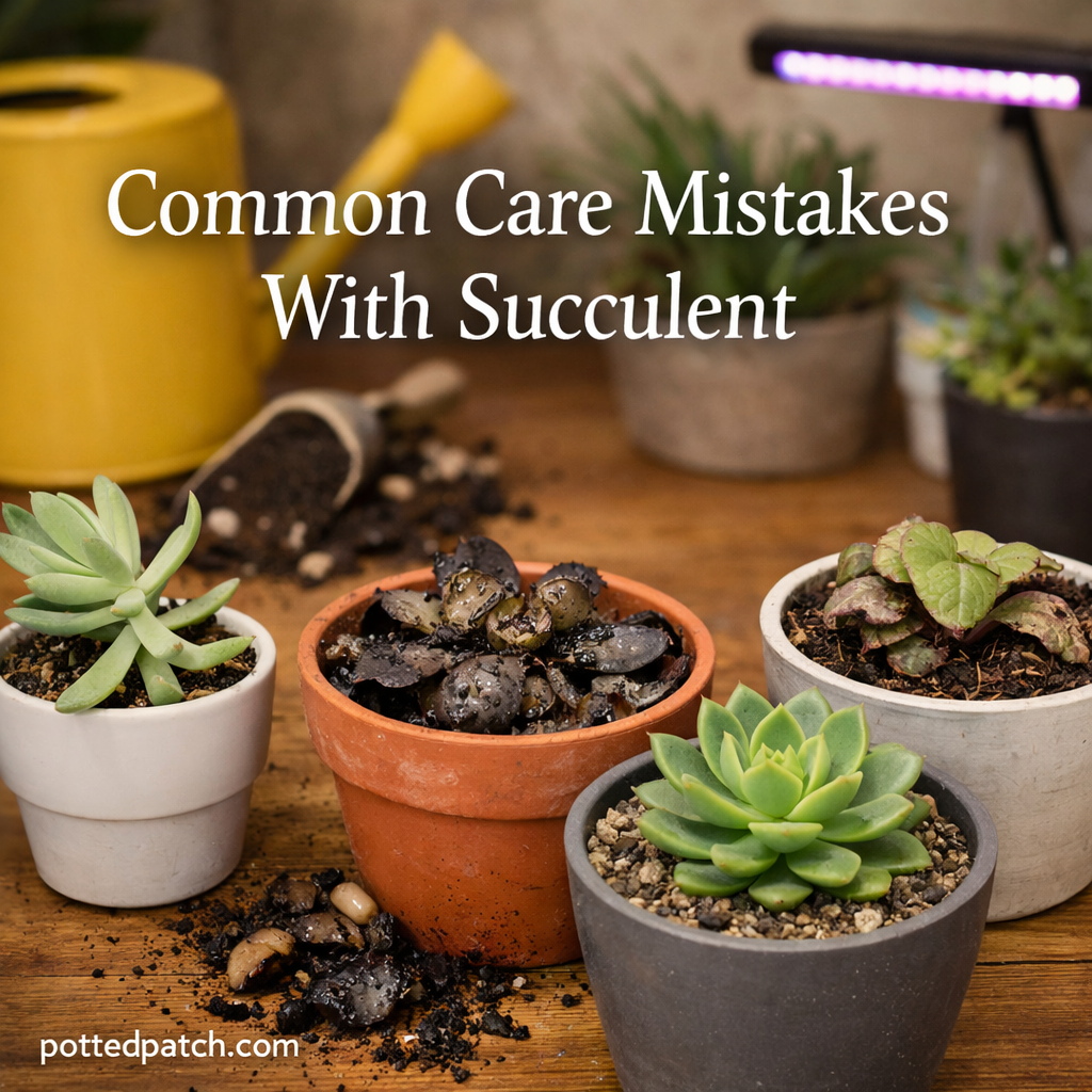 Common Care Mistakes With Succulents