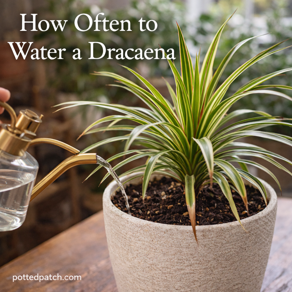 How Often to Water a Dracaena
