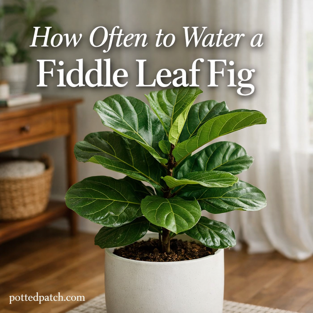 How Often to Water a Fiddle Leaf Fig
