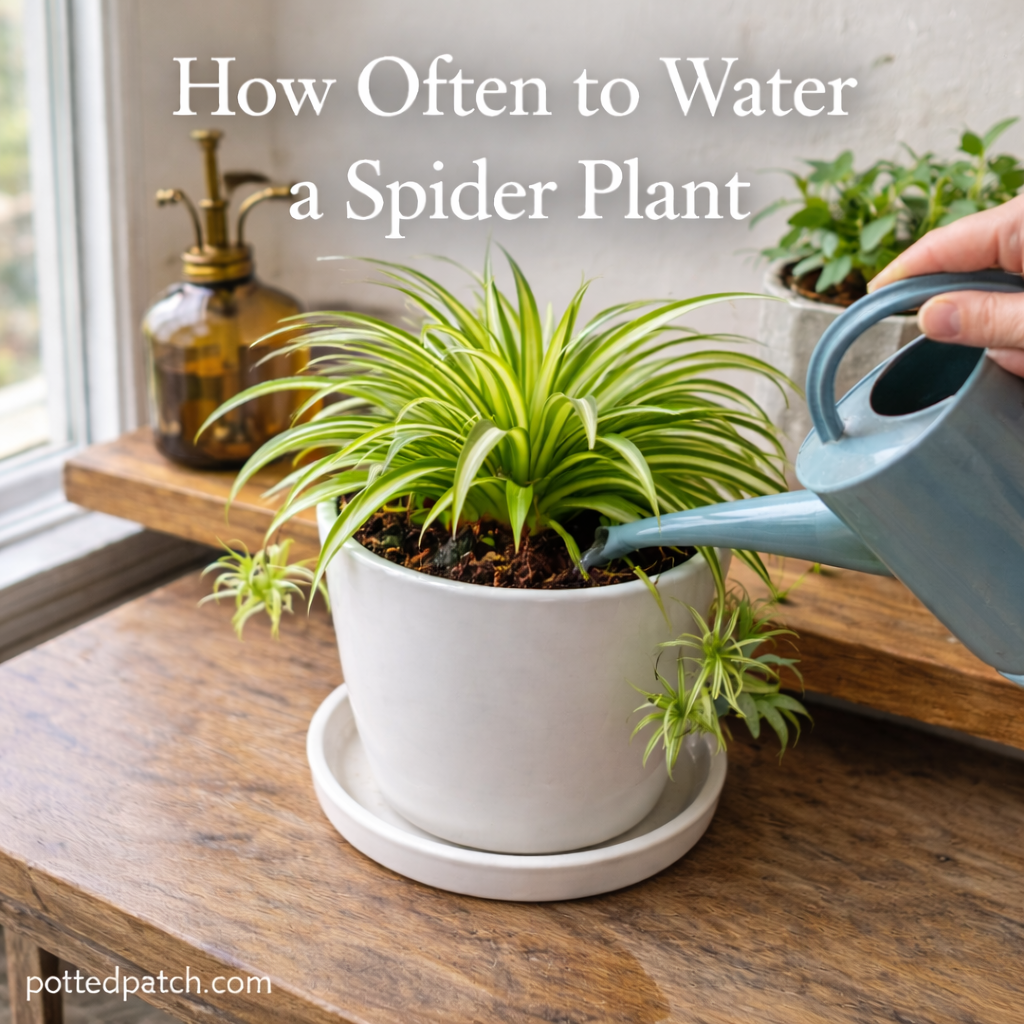 How Often to Water a Spider Plant