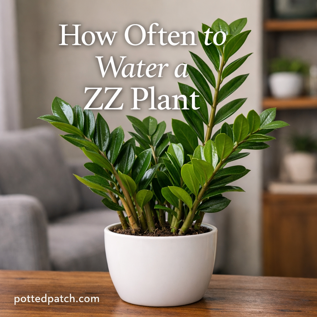 How Often to Water a ZZ Plant