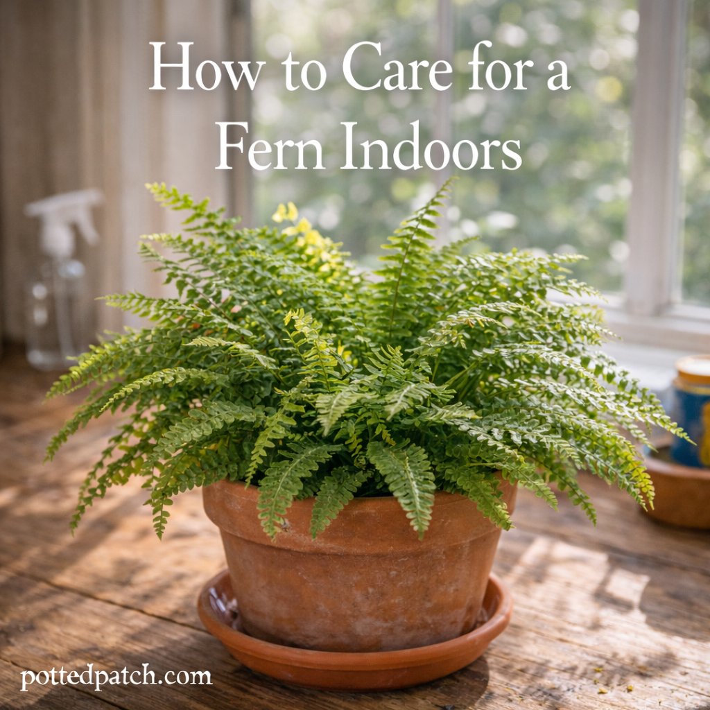 How to Care for a Fern Indoors