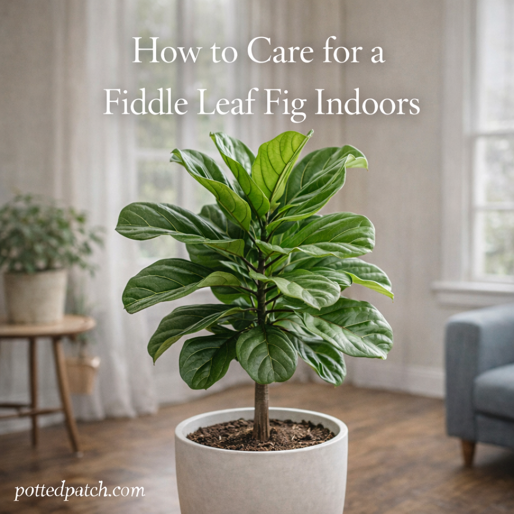 How to Care for a Fiddle Leaf Fig Indoors