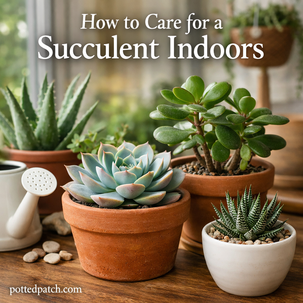 How to Care for a Succulent Indoors