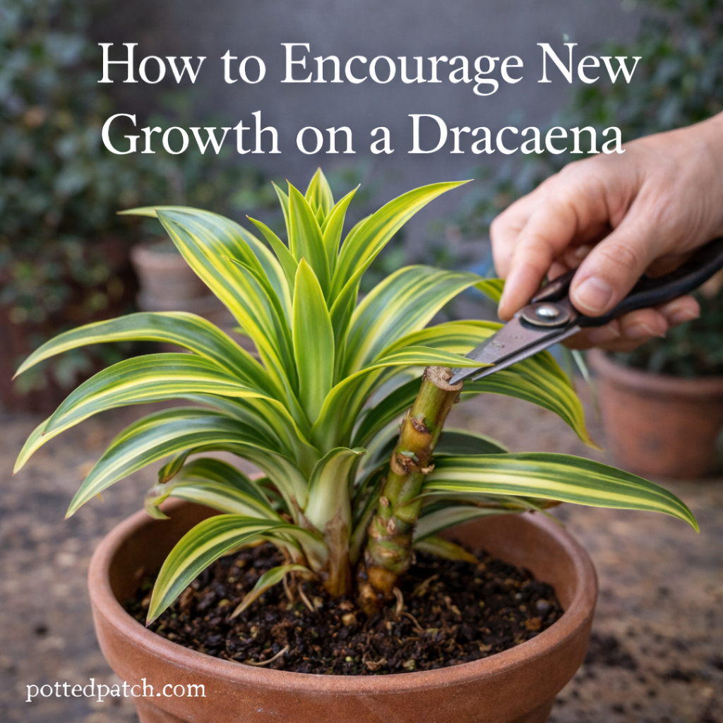 How to Encourage New Growth on a Dracaena