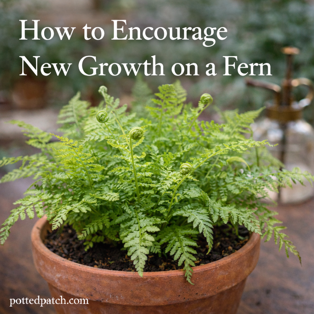 How to Encourage New Growth on a Fern