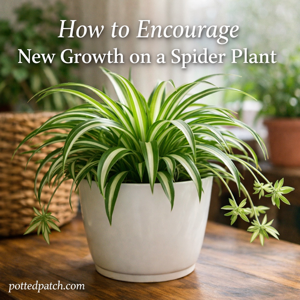 How to Encourage New Growth on a Spider Plant