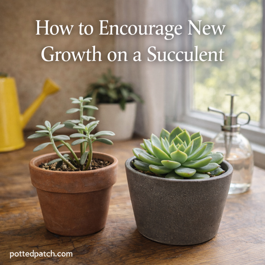 How to Encourage New Growth on a Succulent