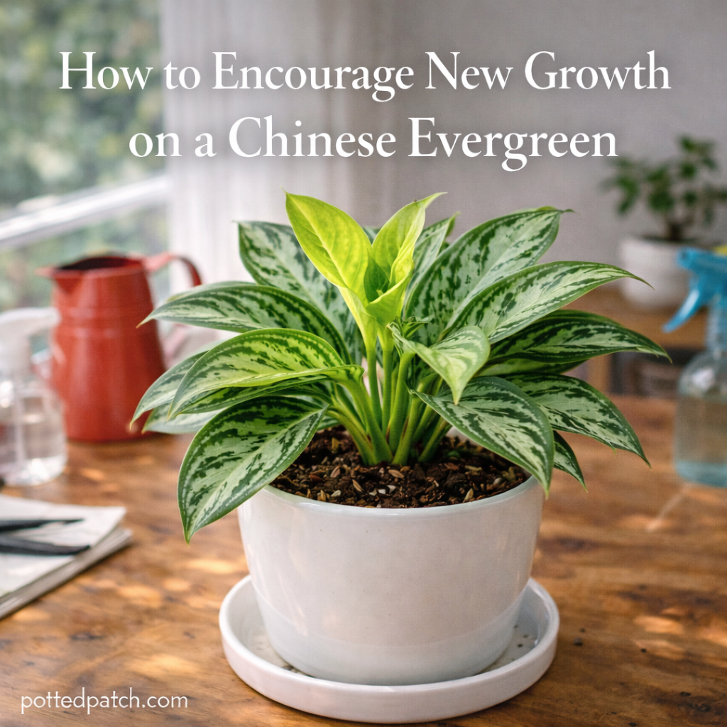 How to Encourage New Growth on a Chinese Evergreen