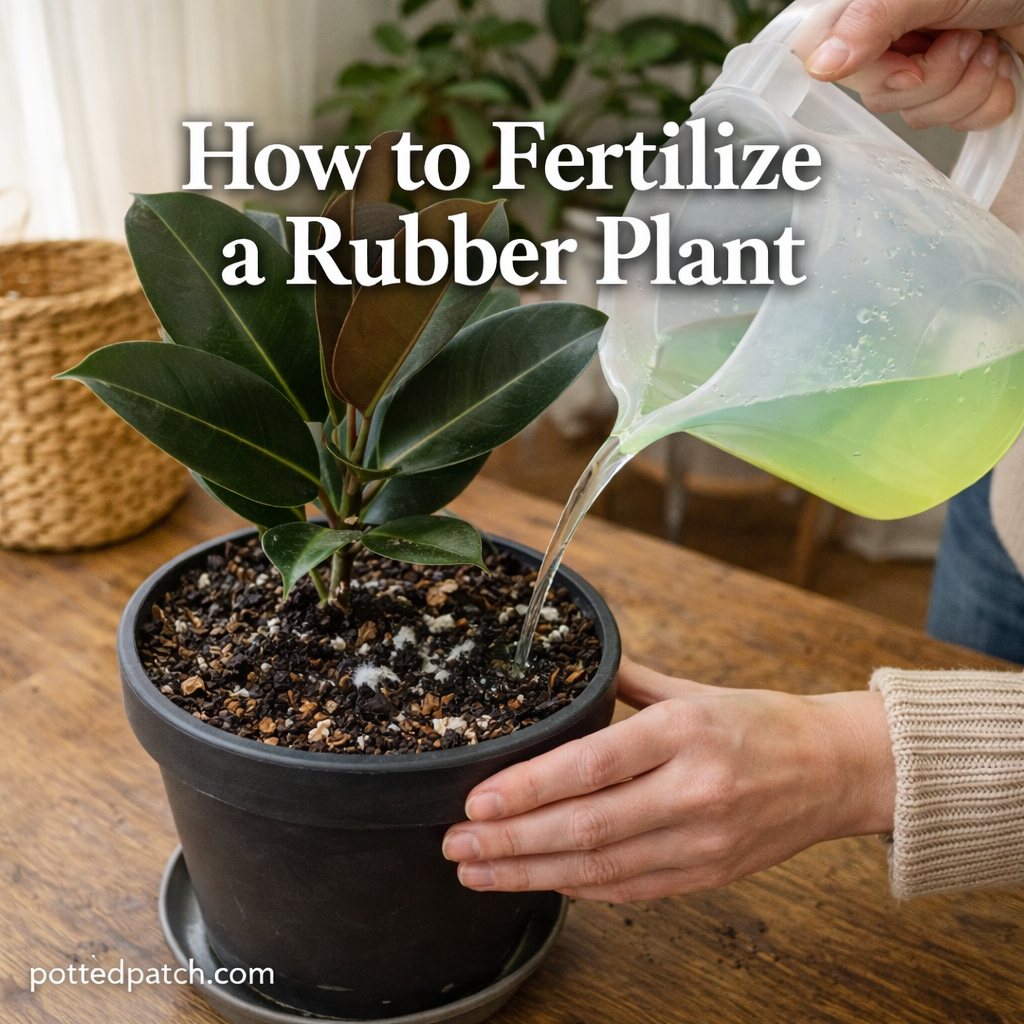 How to Fertilize a Rubber Plant