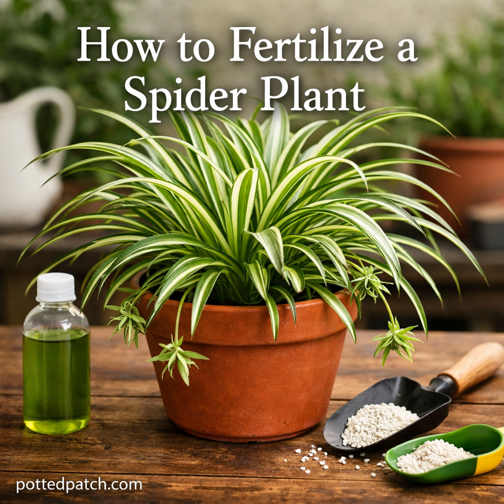 How to Fertilize a Spider Plant