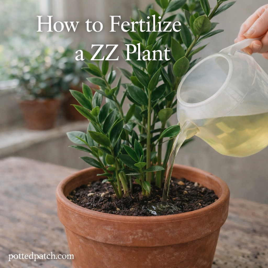 How to Fertilize a ZZ Plant