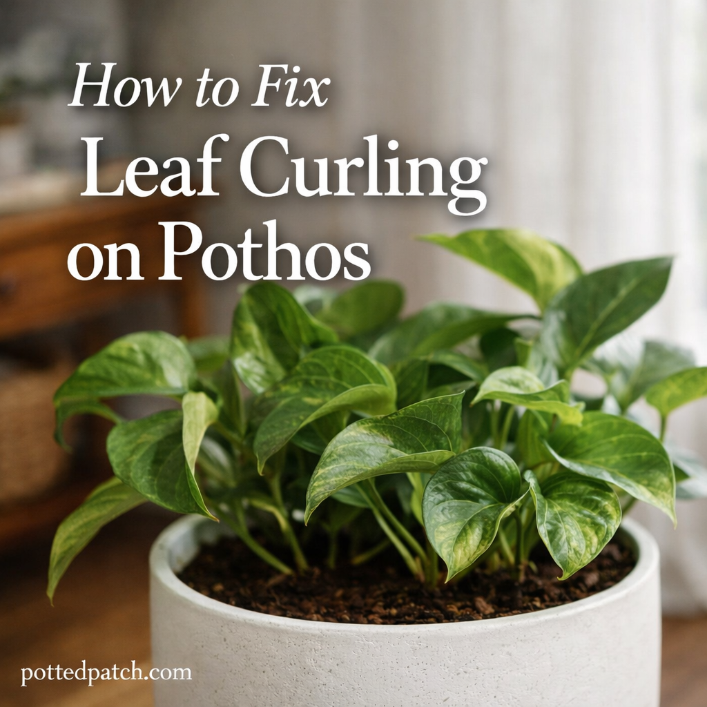 How to Fix Leaf Curling on Pothos