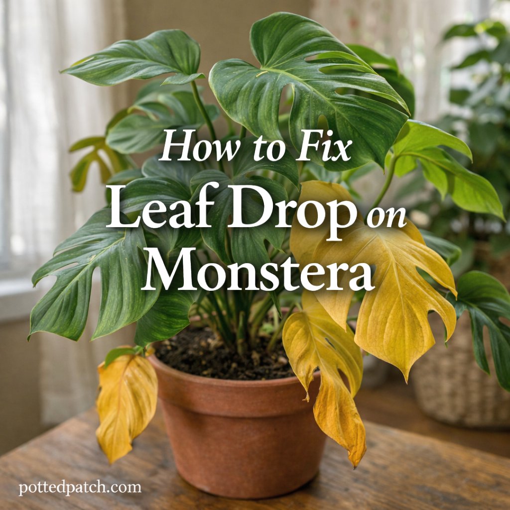 How to Fix Leaf Drop on Monstera