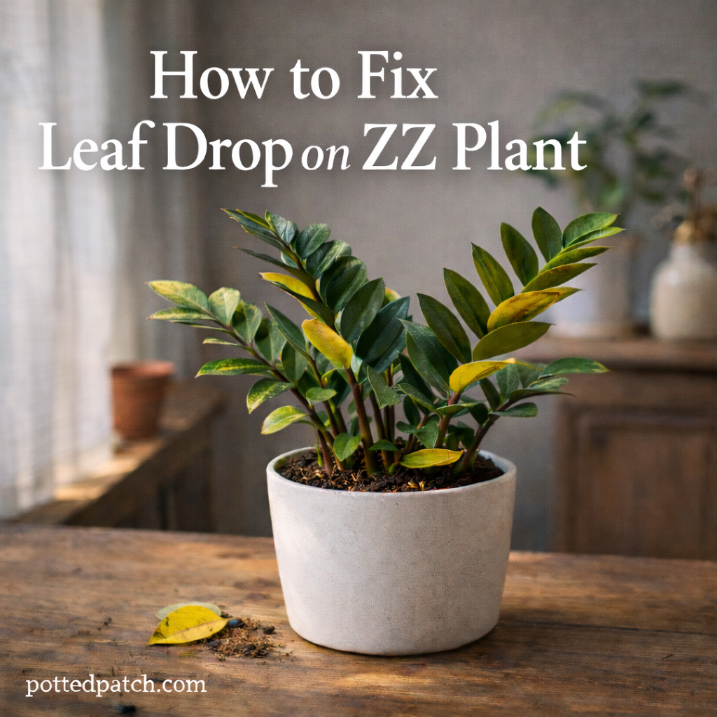 How to Fix Leaf Drop on ZZ Plant