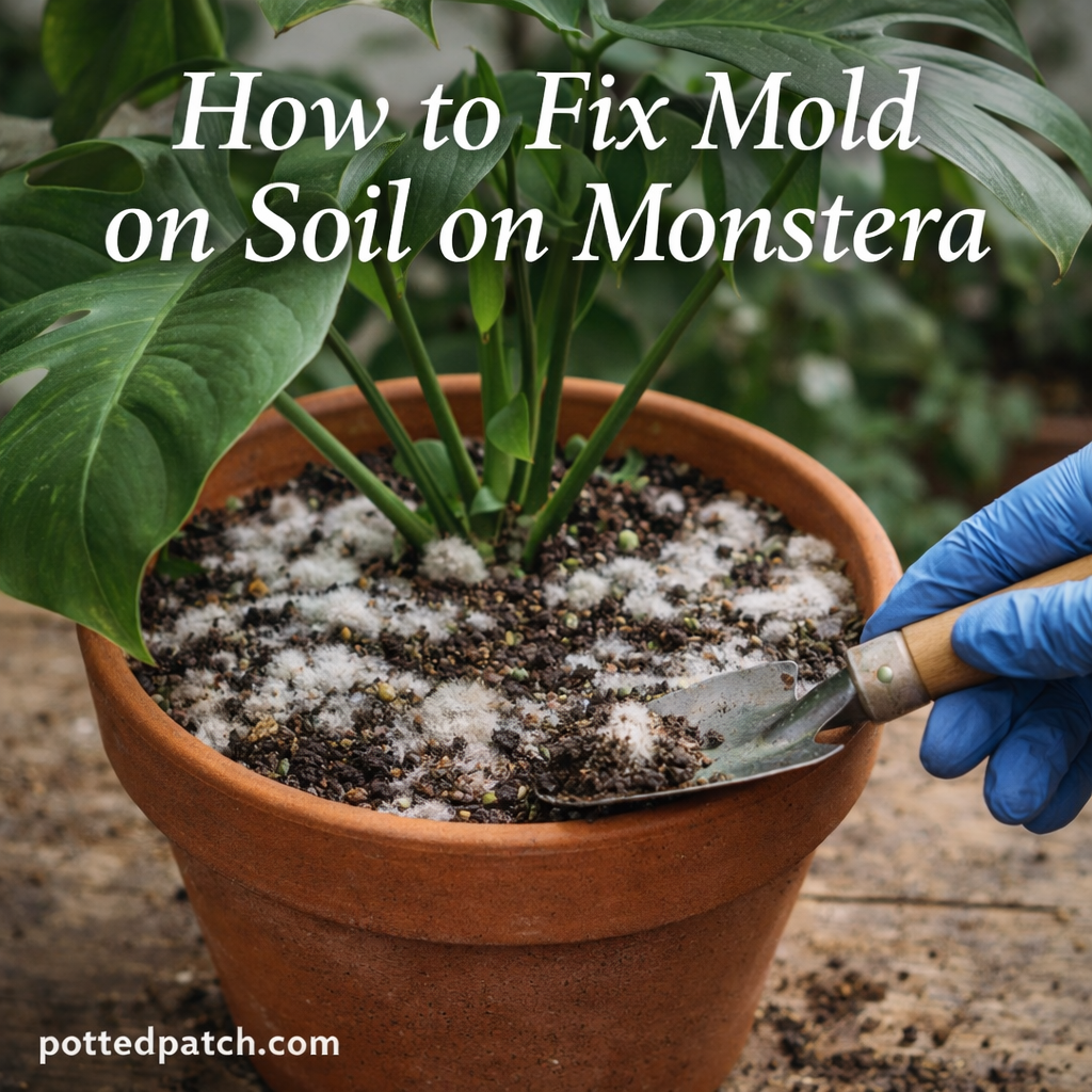 How to Fix Mold on Soil on Monstera