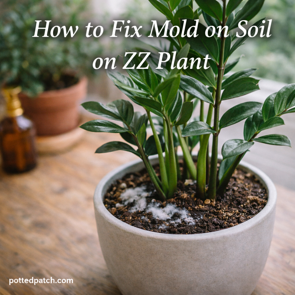 How to Fix Mold on Soil on a ZZ Plant