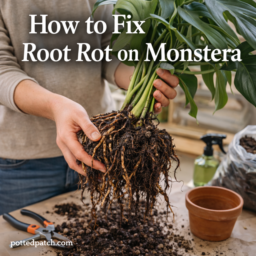 How to Fix Root Rot on Monstera