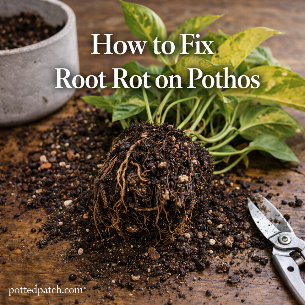 How to Fix Root Rot on Pothos