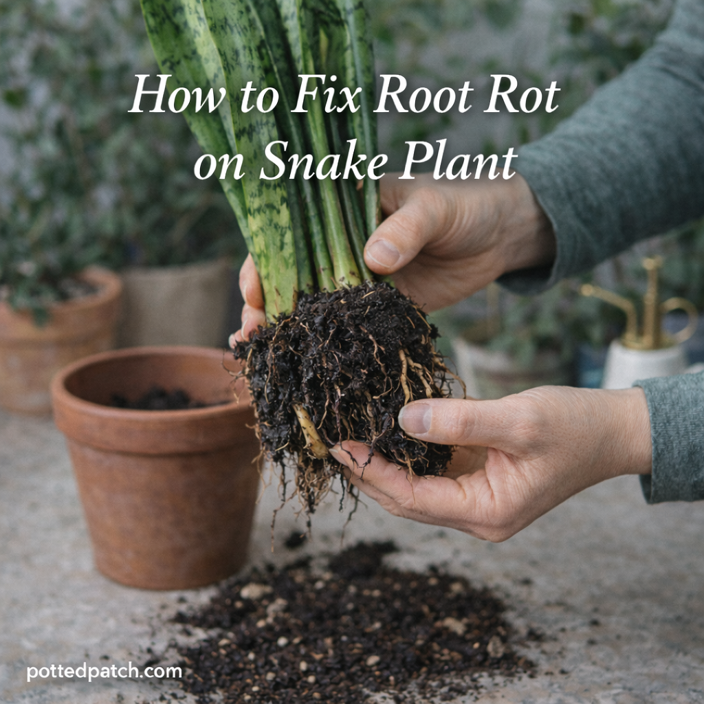 How to Fix Root Rot on Snake Plant