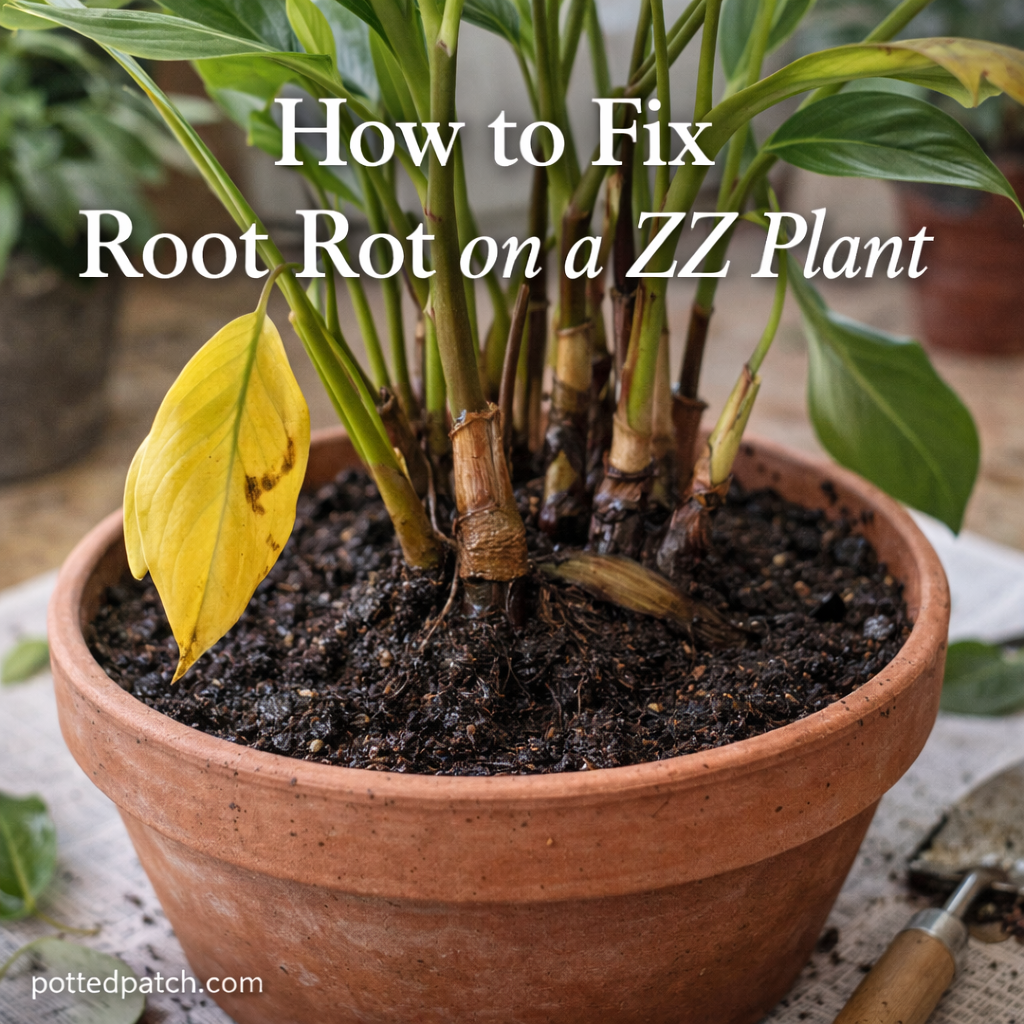 How to Fix Root Rot on a ZZ Plant