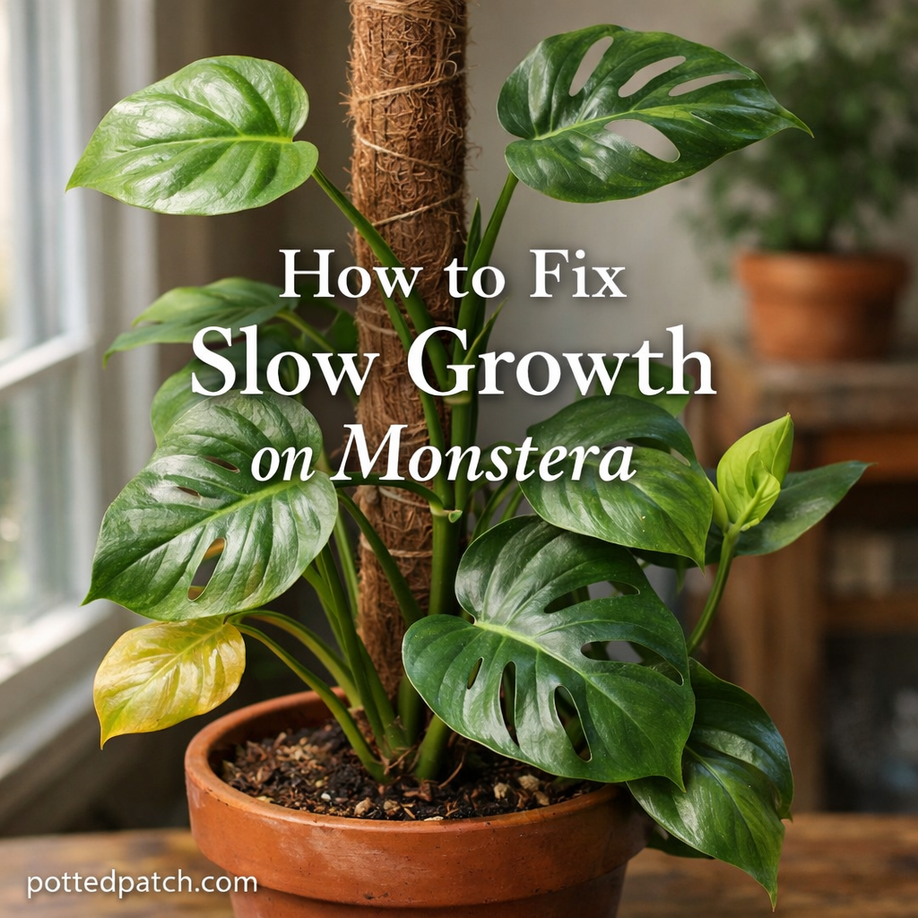 How to Fix Slow Growth on Monstera