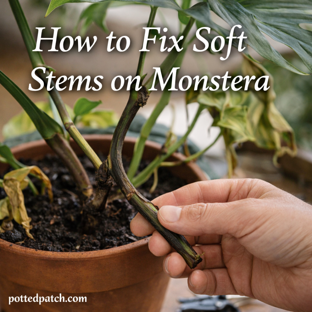 How to Fix Soft Stems on Monstera