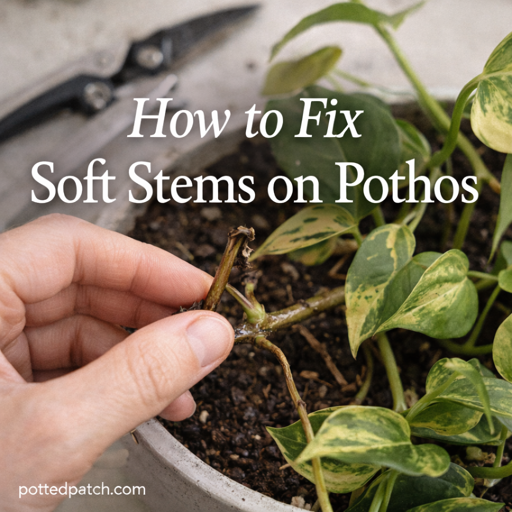 How to Fix Soft Stems on Pothos