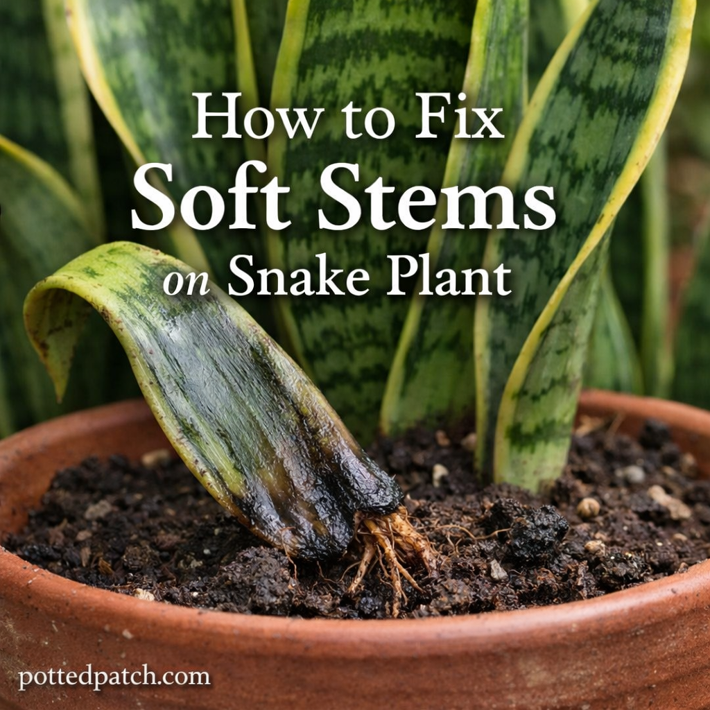 How to Fix Soft Stems on Snake Plant