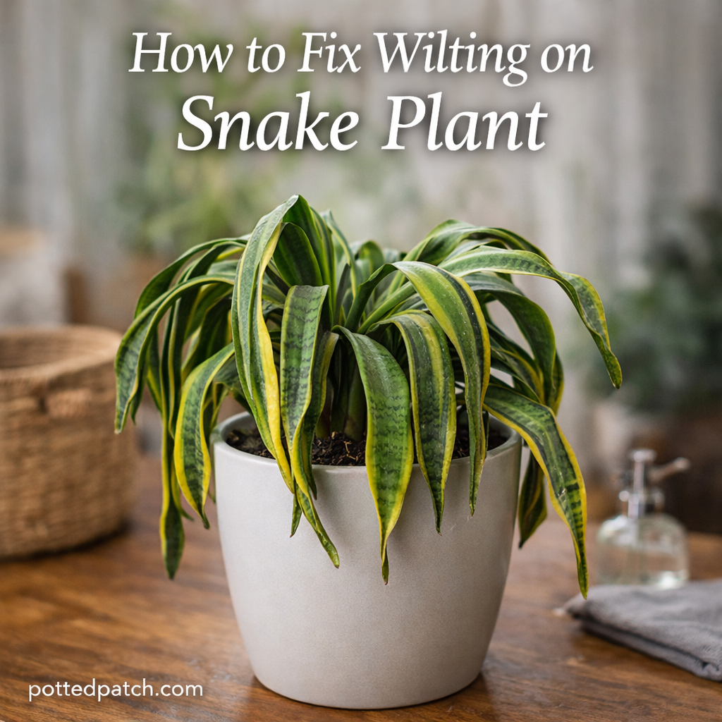 How to Fix Wilting on Snake Plant