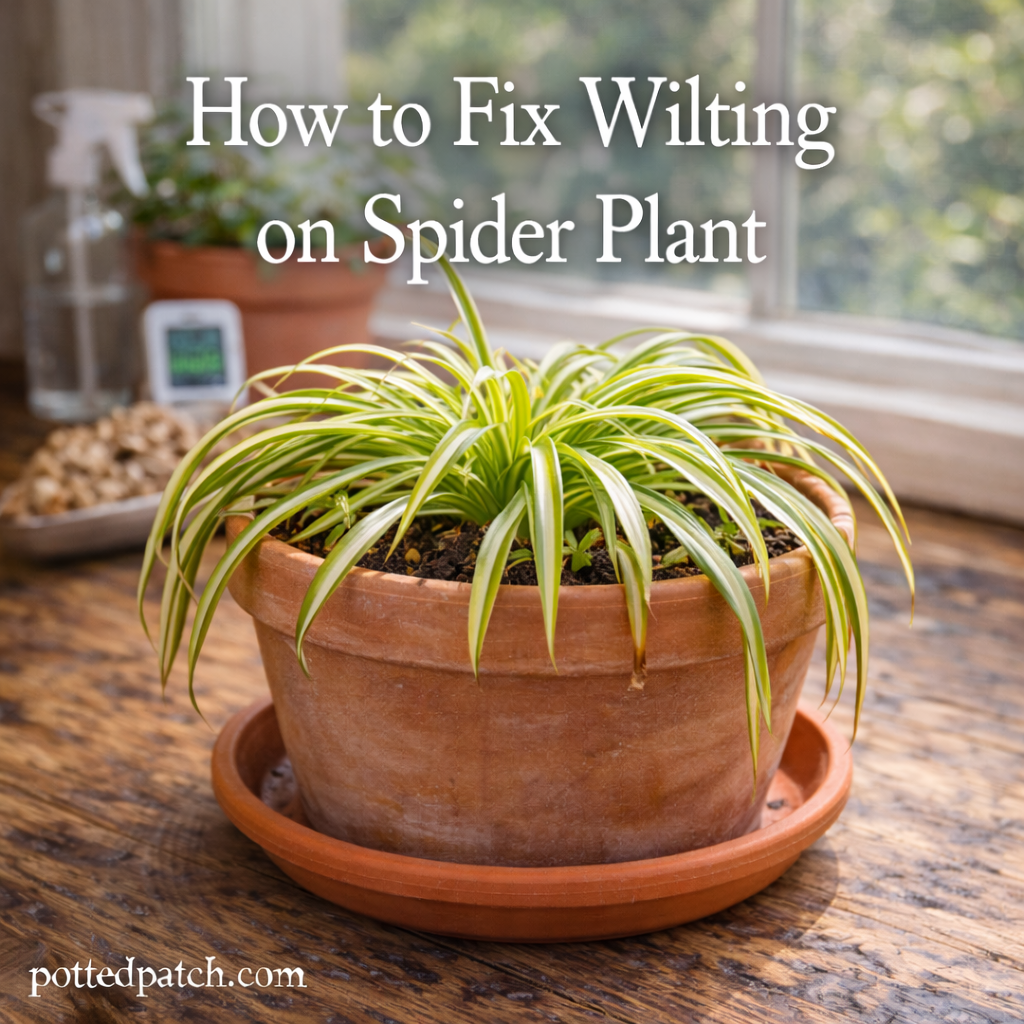 How to Fix Wilting on Spider Plant