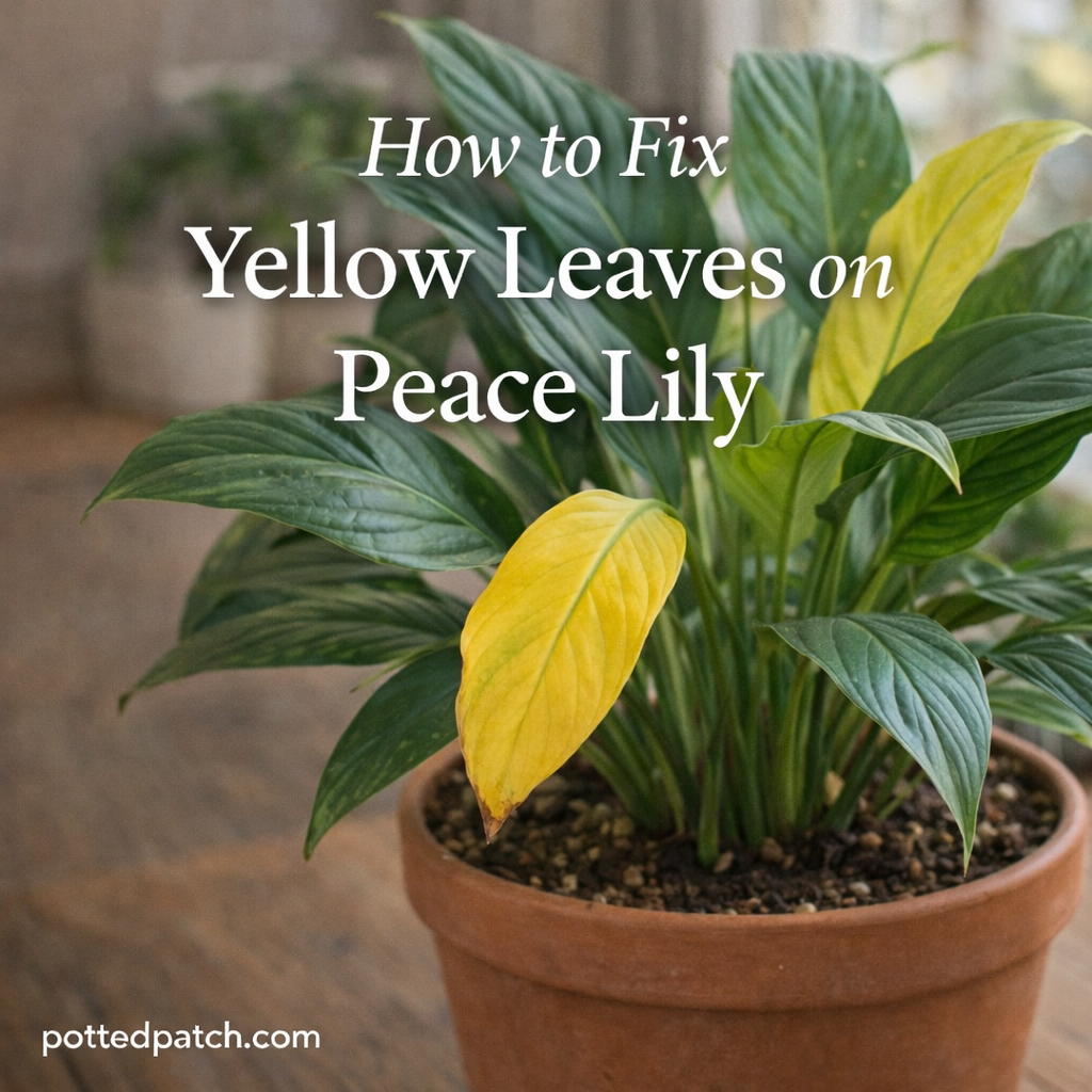 How to Fix Yellow Leaves on Peace Lily