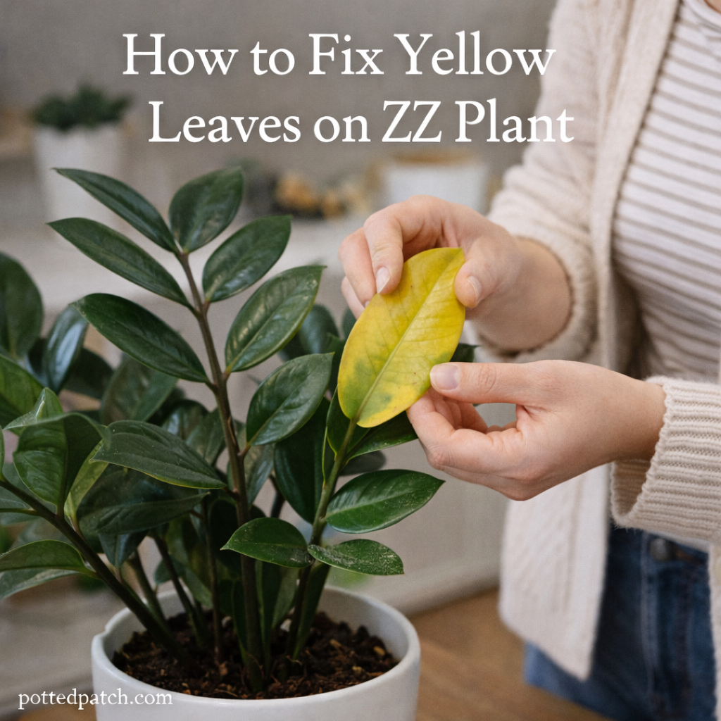 How to Fix Yellow Leaves on ZZ Plant