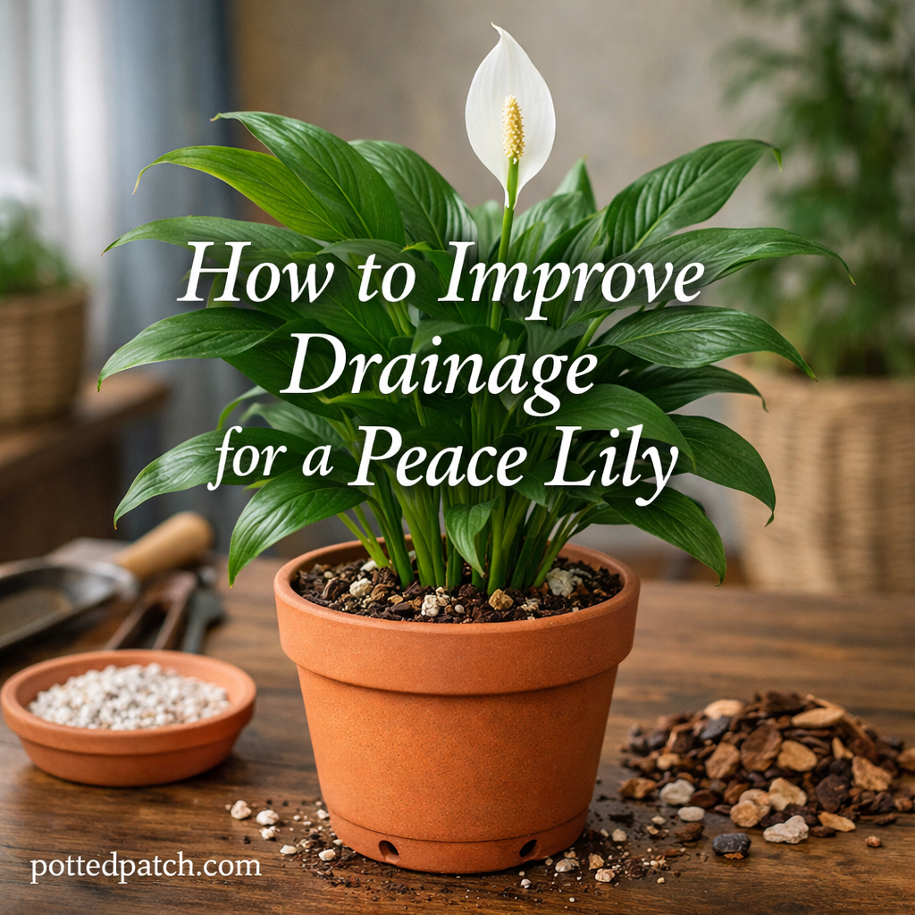 How to Improve Drainage for a Peace Lily