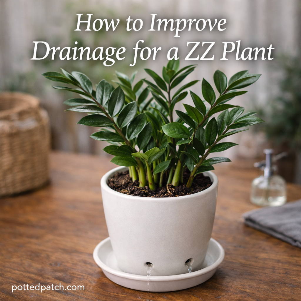 How to Improve Drainage for a ZZ Plant