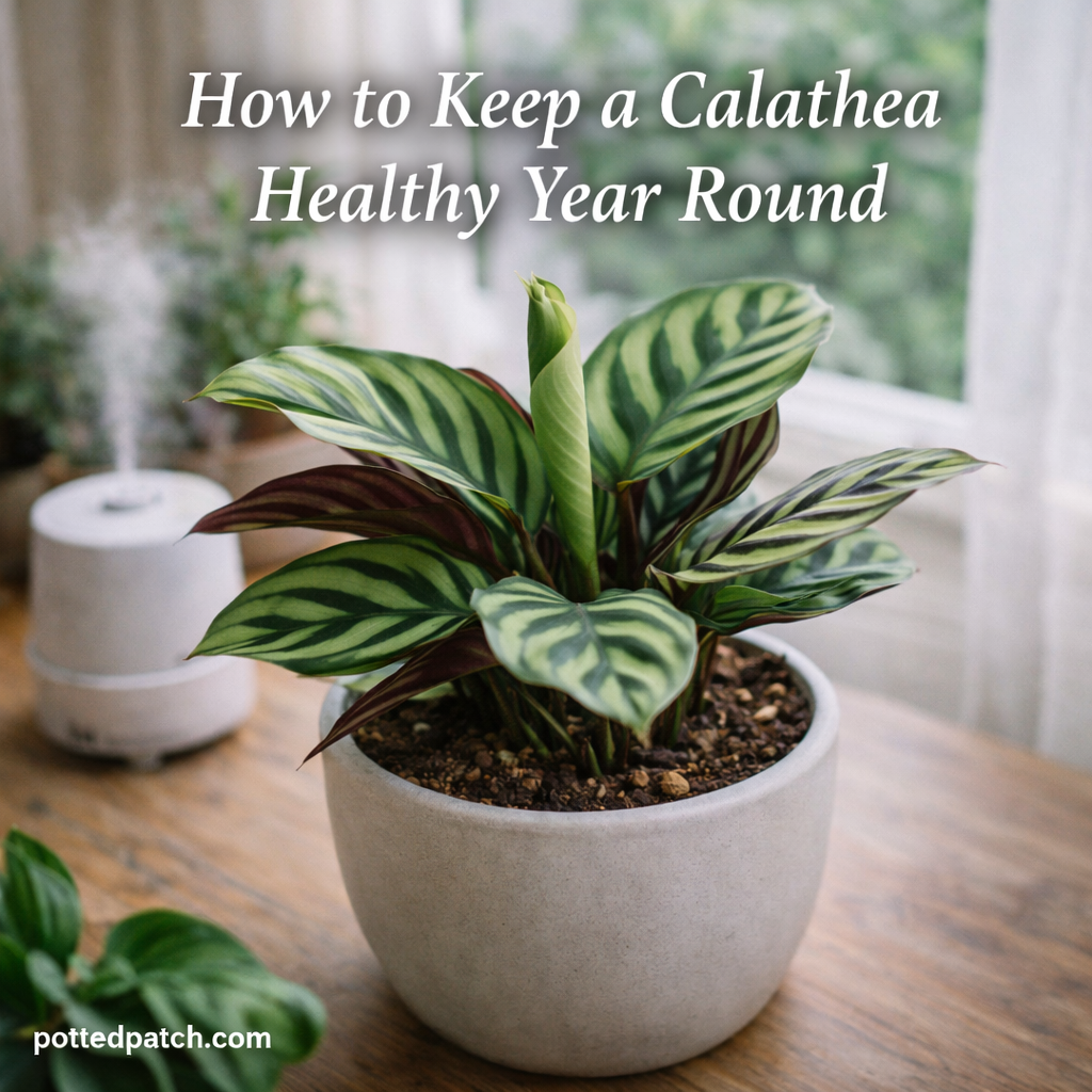 How to Keep a Calathea Healthy Year Round