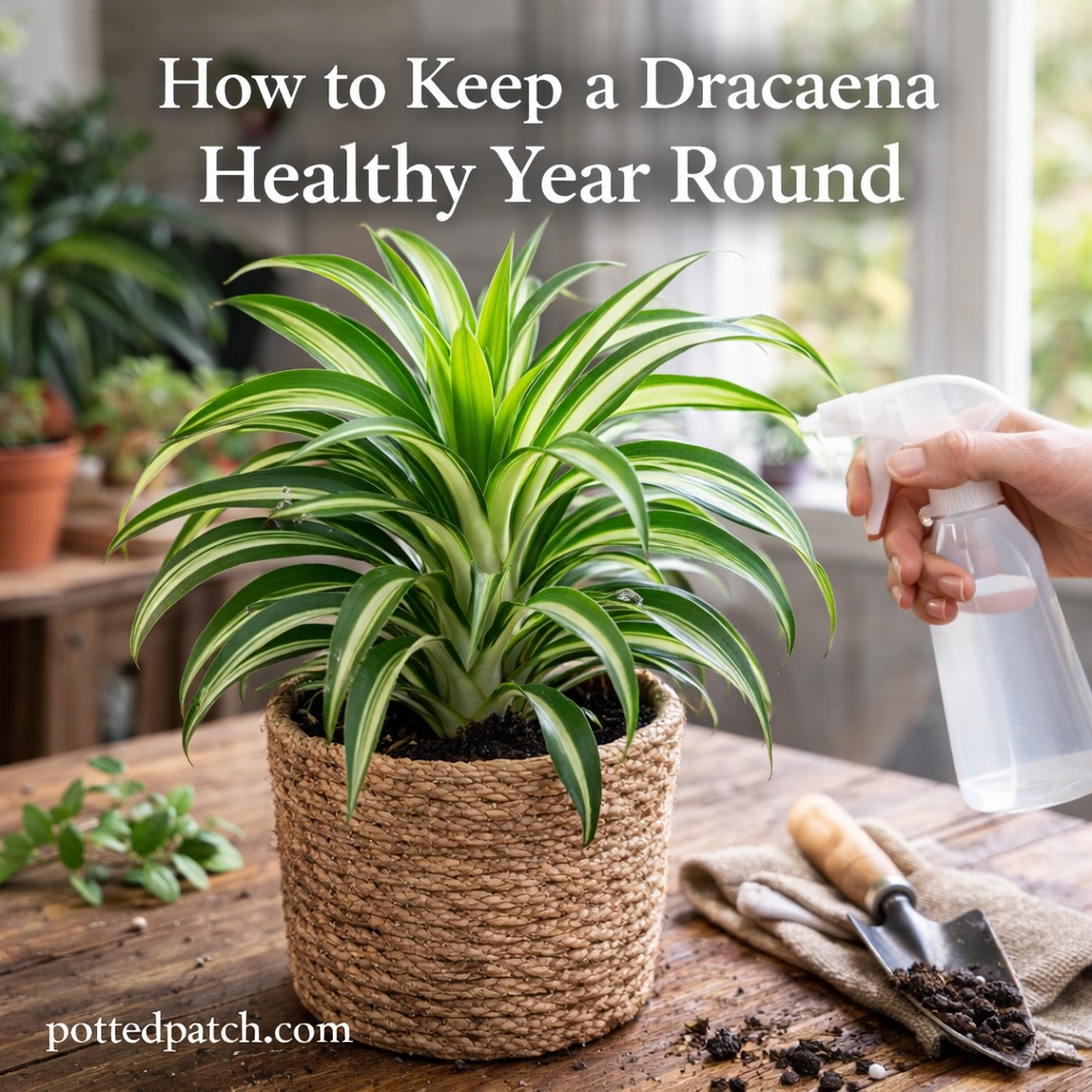 How to Keep a Dracaena Healthy Year Round