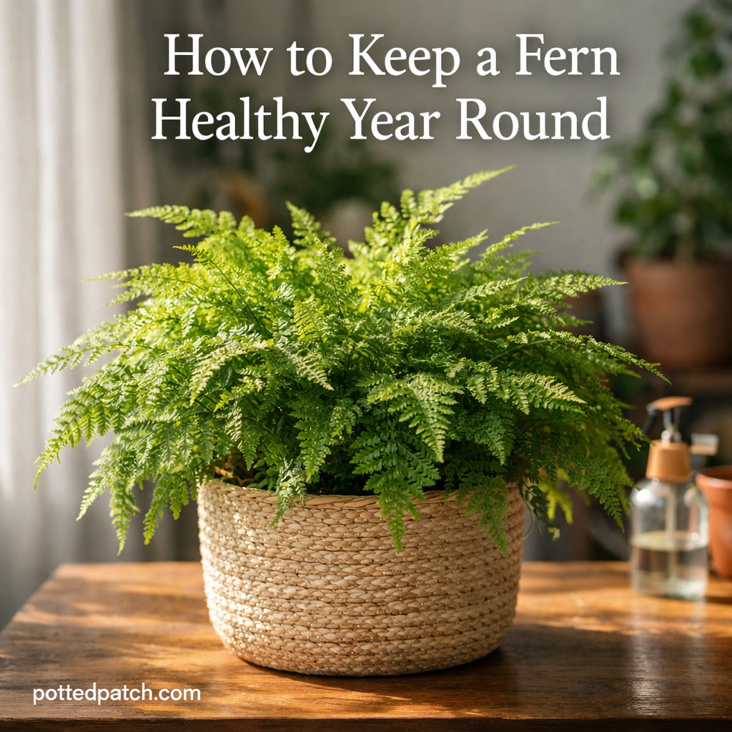 How to Keep a Fern Healthy Year Round